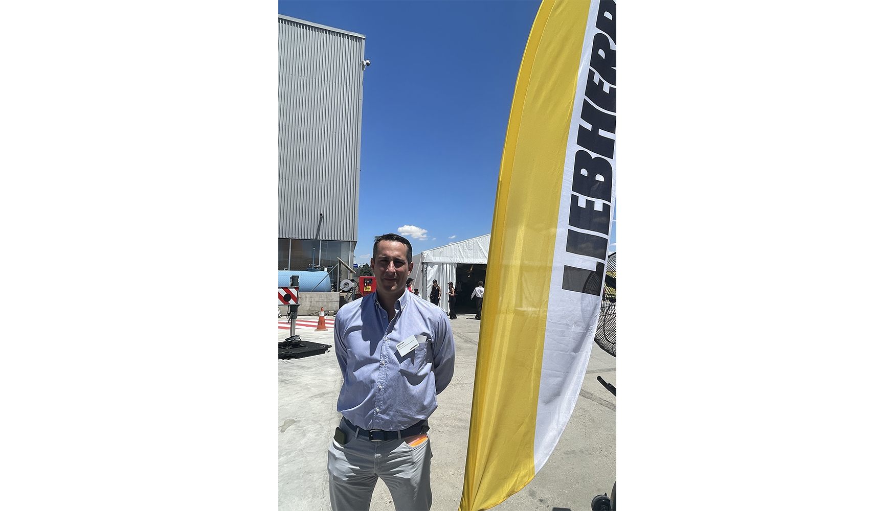 David Cano, director de la divisin de maquinaria de construccin de Liebherr Ibrica