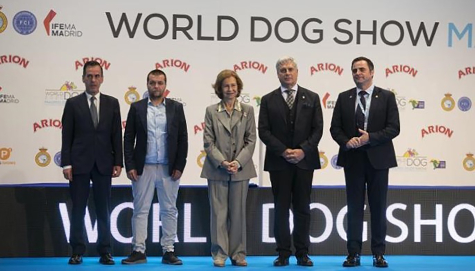 Su Majestad la Reina Doa Sofa inaugur el pasado da 24 de junio la World Dog Show 2022