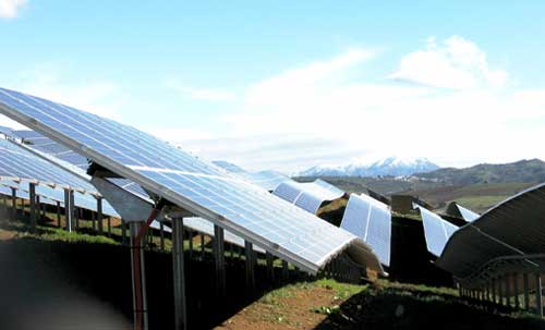 Instalacin fotovoltaica realizada por Ansasol en Casabermeja