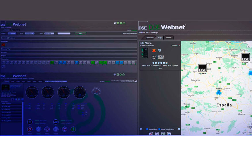 Ilustracin 2: Detalle del interfaz del mdulo de comunicaciones DSE Webnet 890 en PC