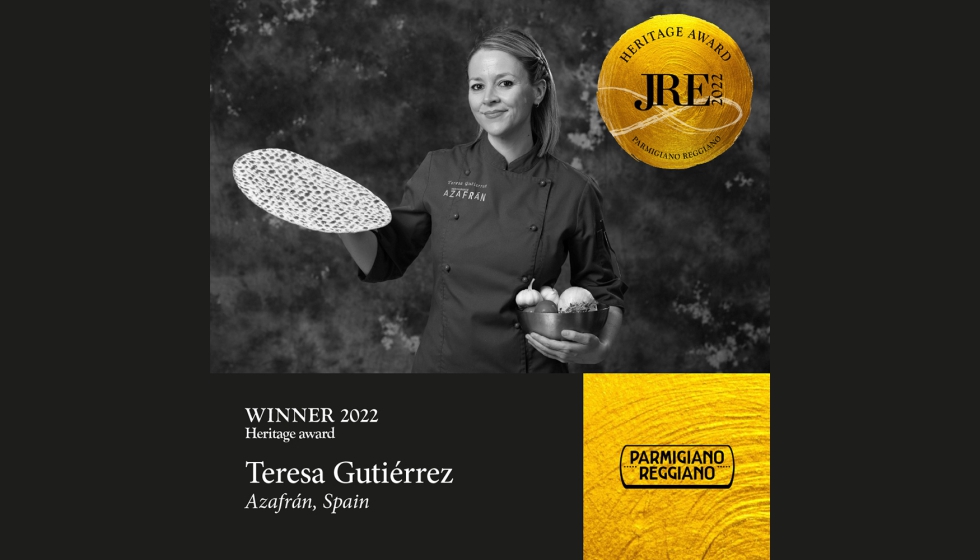 La chef espaola Teresa Gutirrez, del Restaurante Azafrn, en Villarobledo (Castilla-La Mancha)...