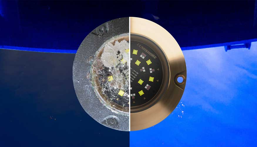 Lightspeed es el revestimiento antifugas para luces subacuticas