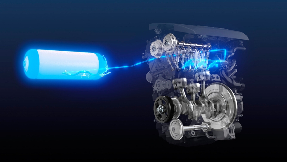 Motor desarrollado por Toyota que utiliza el hidrgeno como combustible