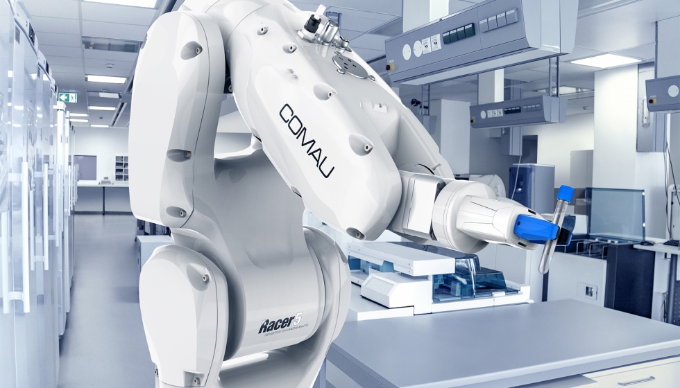 Nuevo robot industrial Comau Racer-5 Sensitive Environments