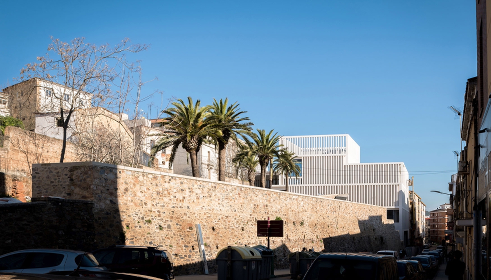 El Museo de Arte Contemporneo Helga de Alvear, de Emilio Manuel Tun, ha recibido el Premio Nueva Bauhaus. Foto: Amores Pictures - Luis Asn...