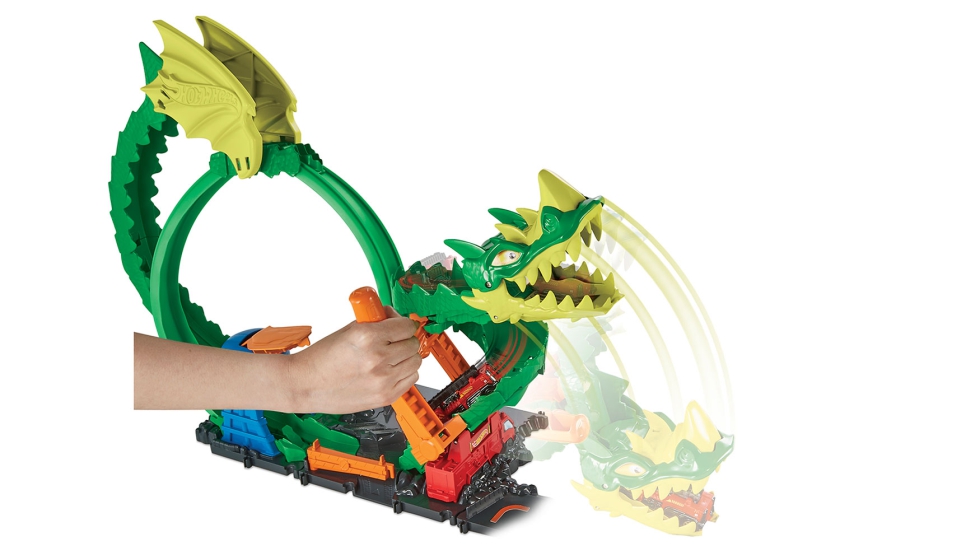 Hot Wheels City Dragon Furioso, de Mattel