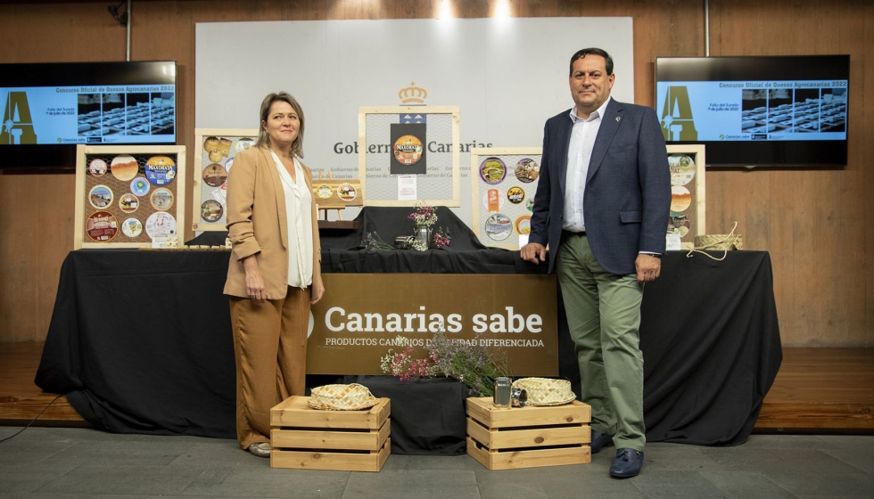 Entrega de premios del concurso de quesos Agrocanarias