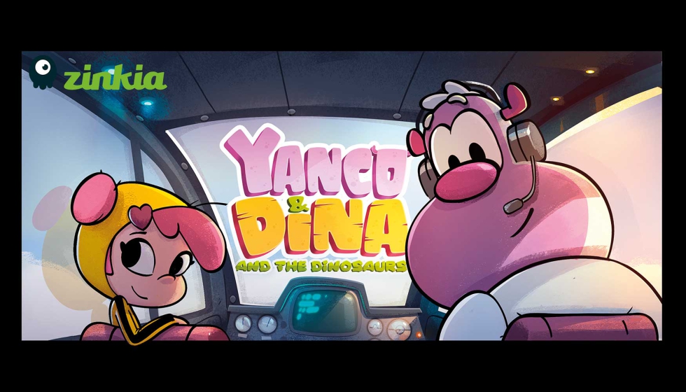 Yanco, Dina y los Dinosaurios es la ltima produccin de Zinkia