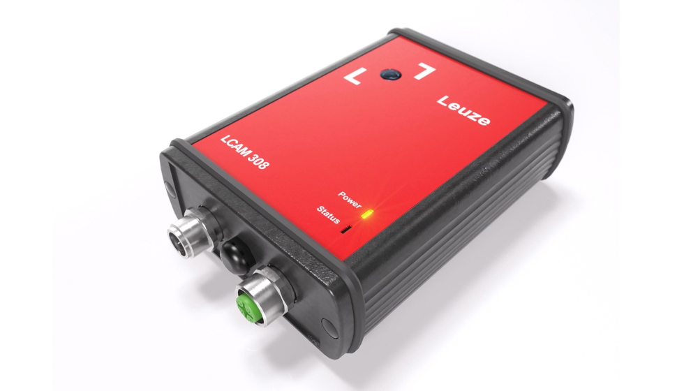 La nueva cmara IP LCAM 308 de Leuze permite la supervisin visual de transelevadores y cintas transportadoras...