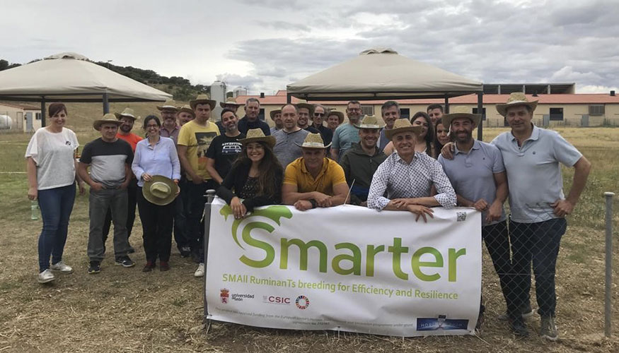Reunin de ganaderos de Assafe en las instalaciones de Ovign con el proyecto Smarter