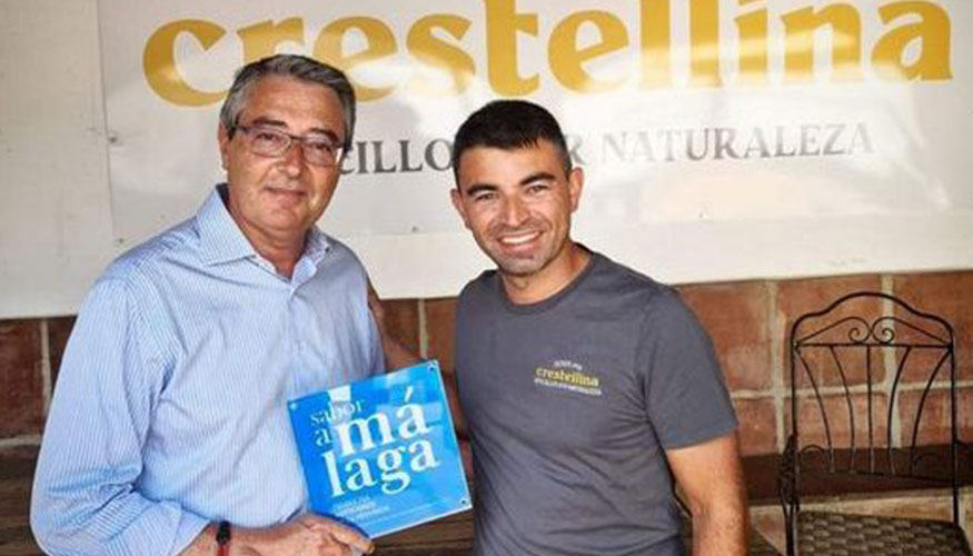 Entrega a la queser�a Crestellina del reconocimiento como integrante de la marca Sabor a M�laga