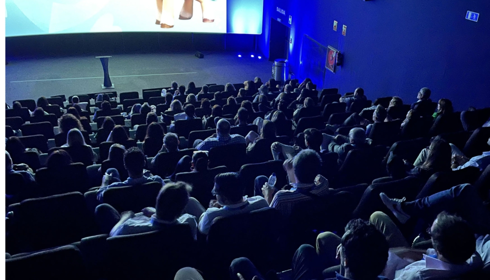 El evento se celebr en una sala de cine de Madrid