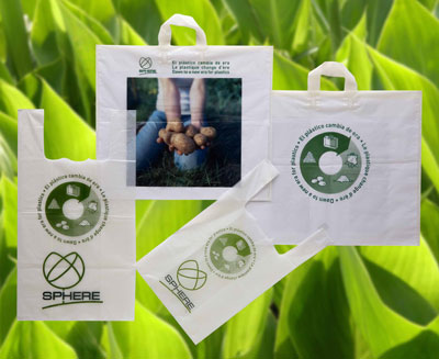 Las bolsas biodegradables de la multinacional