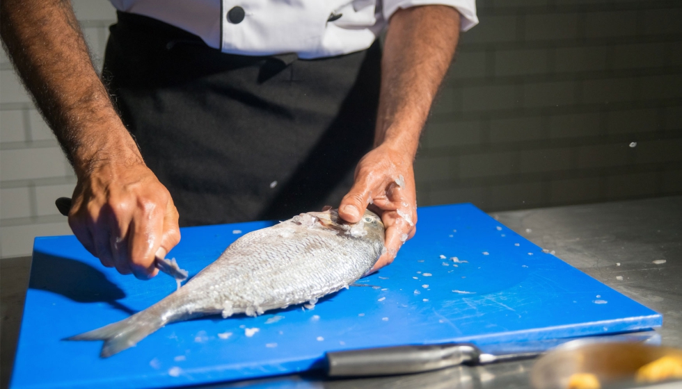 A nova tecnologia de triagem foi desenvolvida atravs da reconstruo de uma linha de filetagem de peixe pelgico...