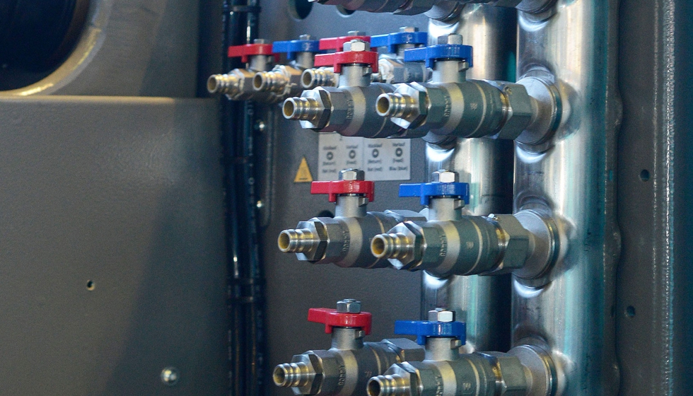 Prcticamente todas las mquinas nuevas vienen equipadas con conexiones de refrigeracin Hasco. / Foto Hasco