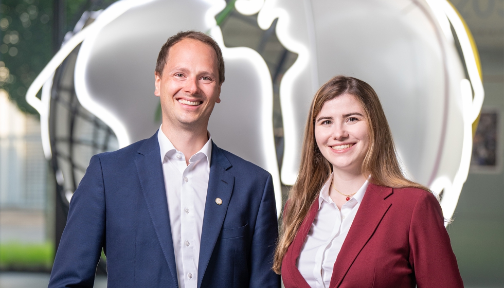 Matthias y Katharina Lapp esperan continuar juntos la historia de su empresa familiar. Foto: Lapp