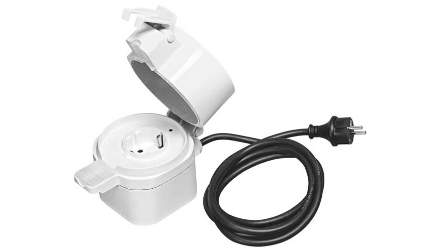 El enchufe Smart+ Outdoor Plug EU de Ledvance permite un mayor dominio de los enchufes, a travs del mvil o el control de voz...
