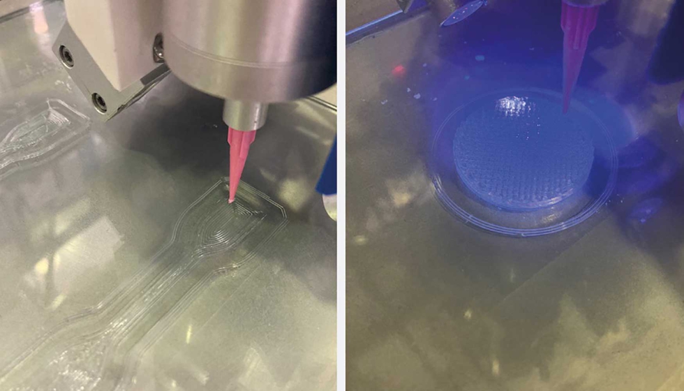 La fase que se ha concluido ahora ha permitido analizar la viabilidad tcnica del proceso de impresin 3D para siliconas...