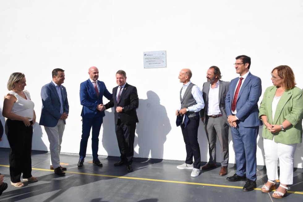 Inauguracin de la nueva planta de procesado de IberoPistacho en Argamasilla de Alba