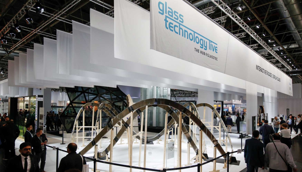 Glass Technology Live es fuente de inspiracin tecnolgica para los profesionales del vidrio. Foto: Constanze Tillman, Messe Dsseldorf...