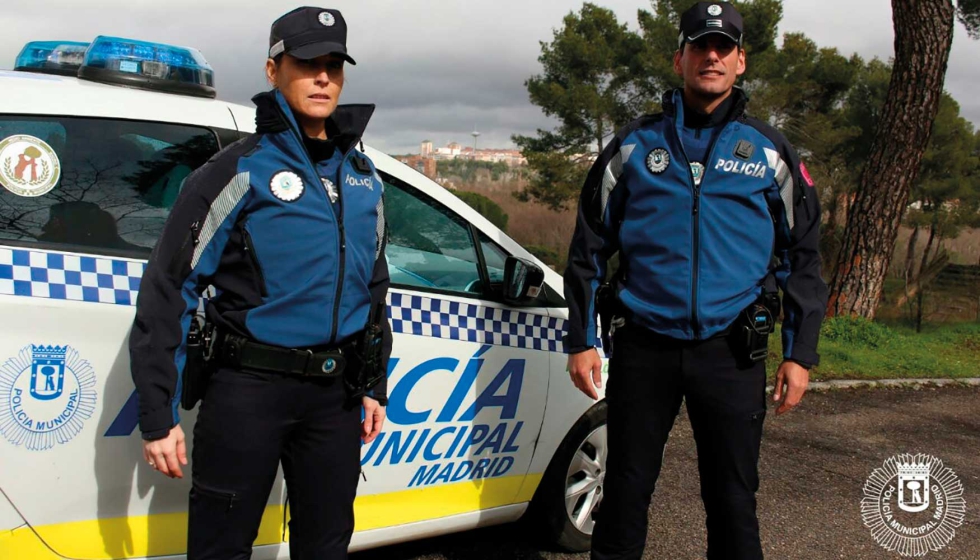 Foto de archivo del uniforme vigente de la Polica Municipal de Madrid (2017). Foto: Ayuntamiento de Madrid