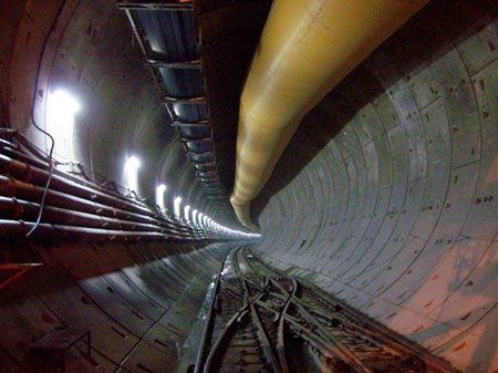 Aspecto del nuevo t�nel