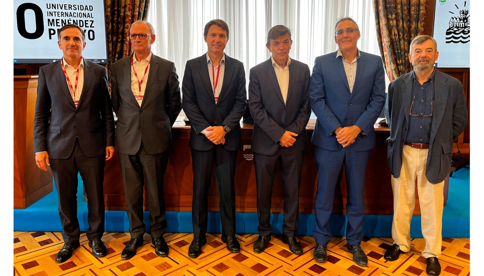 Juan Yermo, director general de Farmaindustria; Antn Costas, presidente del Consejo Econmico y Social; Juan Lpez-Belmonte...