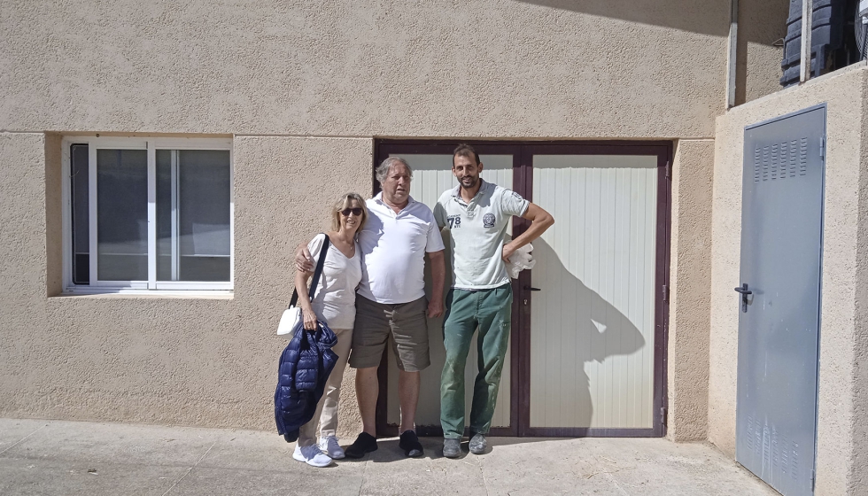 Visita del ganadero uruguayo Miguel Jimnez de Arechaga a la explotacin zamorana El Colmenar S.C.