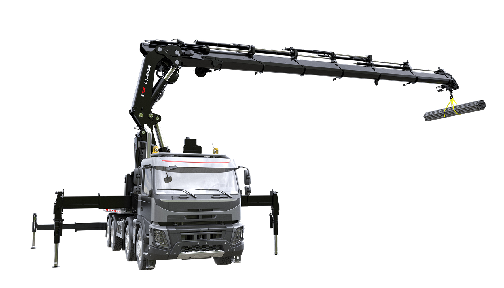 Nova grua Hiab iQ.958 HiPro