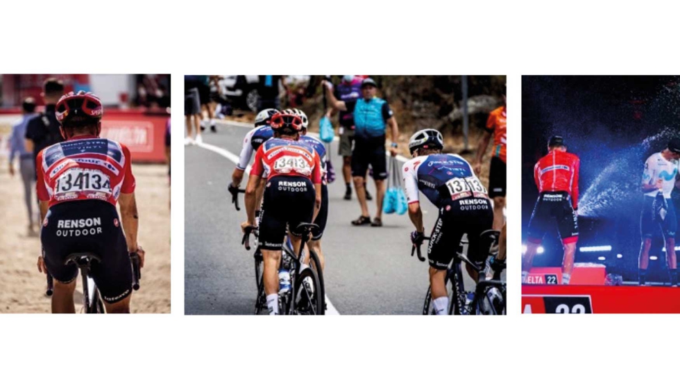 Remco Evenepoel se alz con la victoria en la Vuelta a Espaa 2022. Su equipo ha contado con el impulso de Renson en el patrocinio. Foto: Wout Beel...