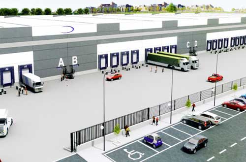 La plataforma Cabanillas I est� dotada de las m�s modernas instalaciones de seguridad, sistemas contra incendios, muelles de carga, etc...