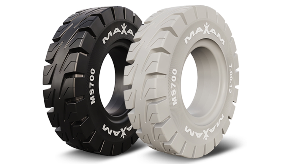 O MS700 Ecoprint3 é fabricado na fábrica de pneus sólidos da MAXAM em Massachusetts (EUA), com processos avançados de automação...