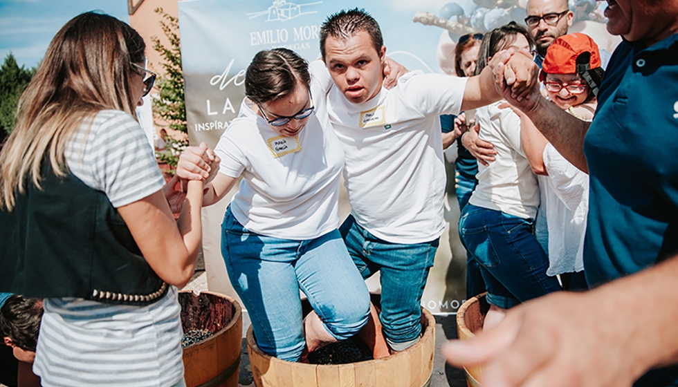 La bodega vallisoletana celebr el comienzo de la vendimia con el evento Descubre la vendimia, en colaboracin con Down Valladolid...