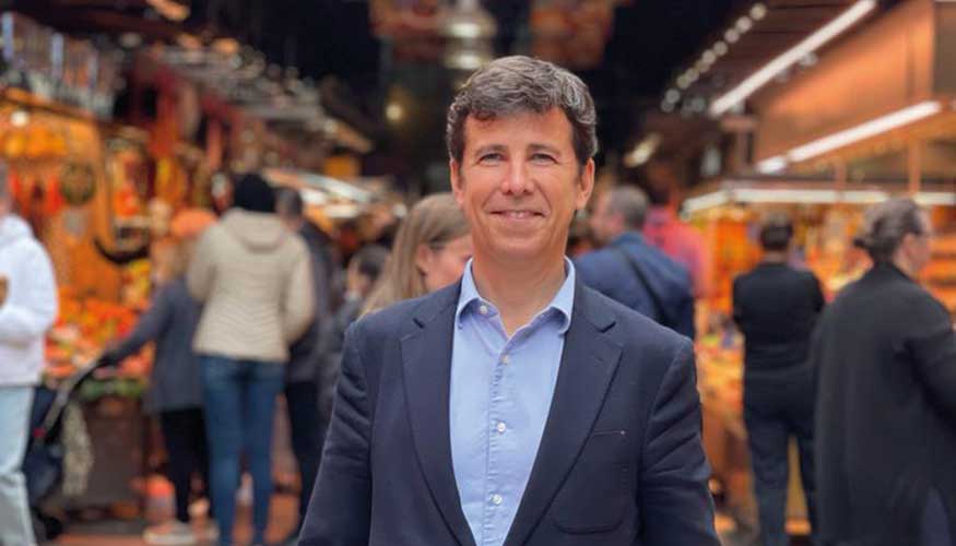 Jorge Mas, socio fundador de la consultora estratgica de retail CrearMas, en el Mercat de la Boqueria