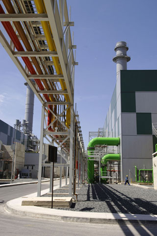 Combined cycle plant for Natural Gas in La Plana del Vent (Tarragona)