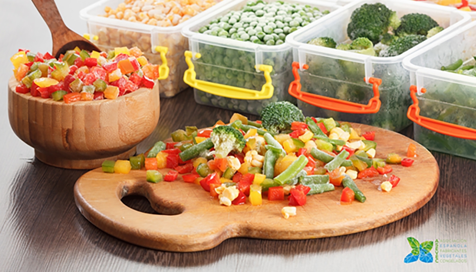 Las verduras congeladas llegan al consumidor limpias, enteras o troceadas y listas para cocinar...