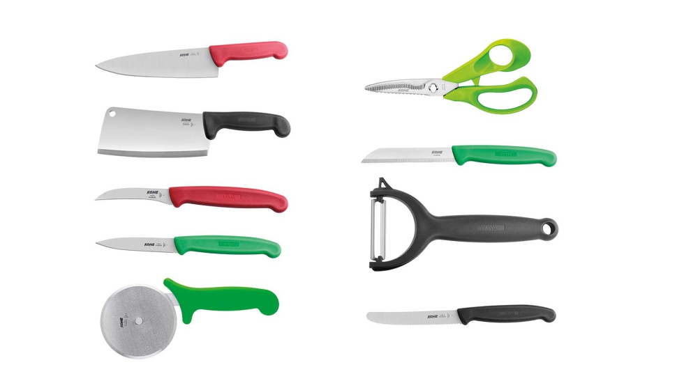 Nuevos cuchillos y accesorios de cocina en la oferta de menaje de Siesa