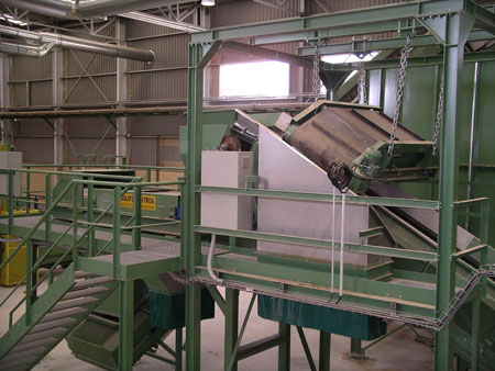 Equipos de separacin de metales entregado por Regulator-Cetrisa a la Planta de Tratamiento de Huelva