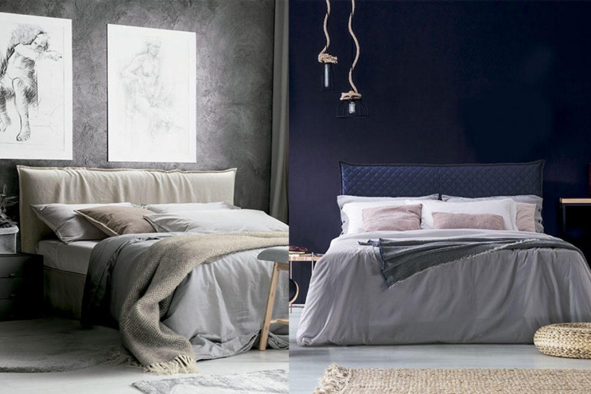 Naxos and Bahamas, the new timeless beds by Milano Bedding