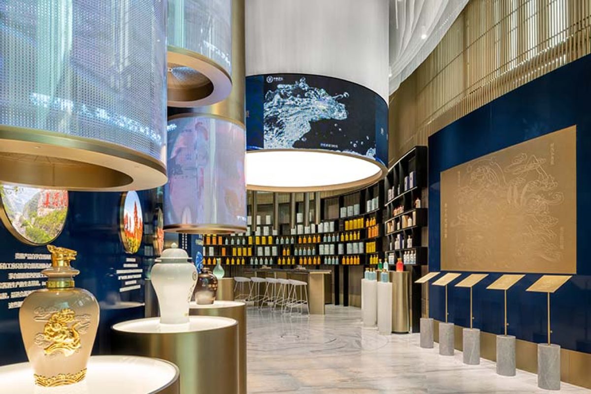 Ippolito Fleitz Group connects tradition and lifestyle in the Guiniang Experience Store Shanghai...