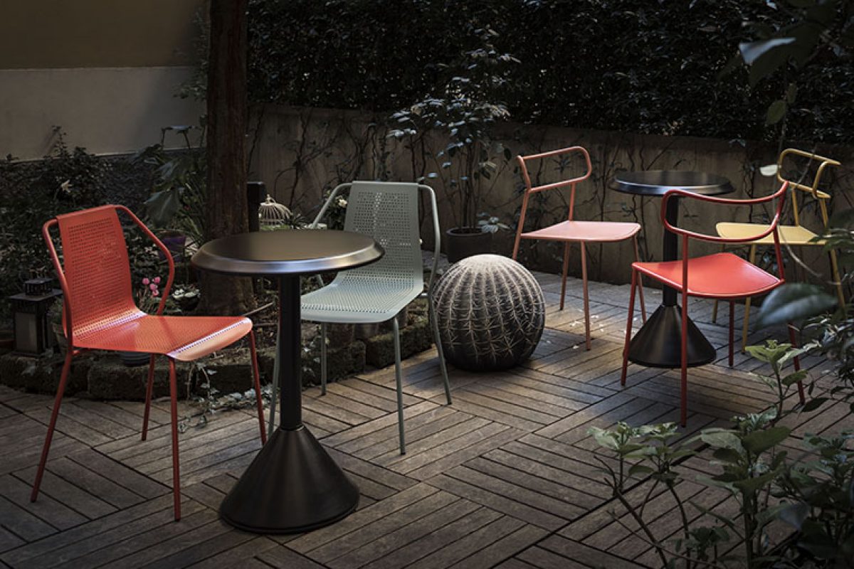 Donna and Paloma, the new outdoor chairs by Baleri Italia