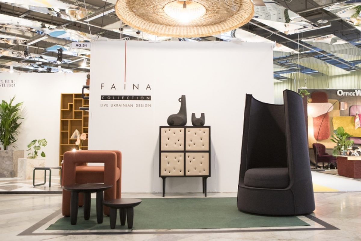 The new FAINA collection by Yakusha Design Studio at the Stockholm Furniture & Light Fair...