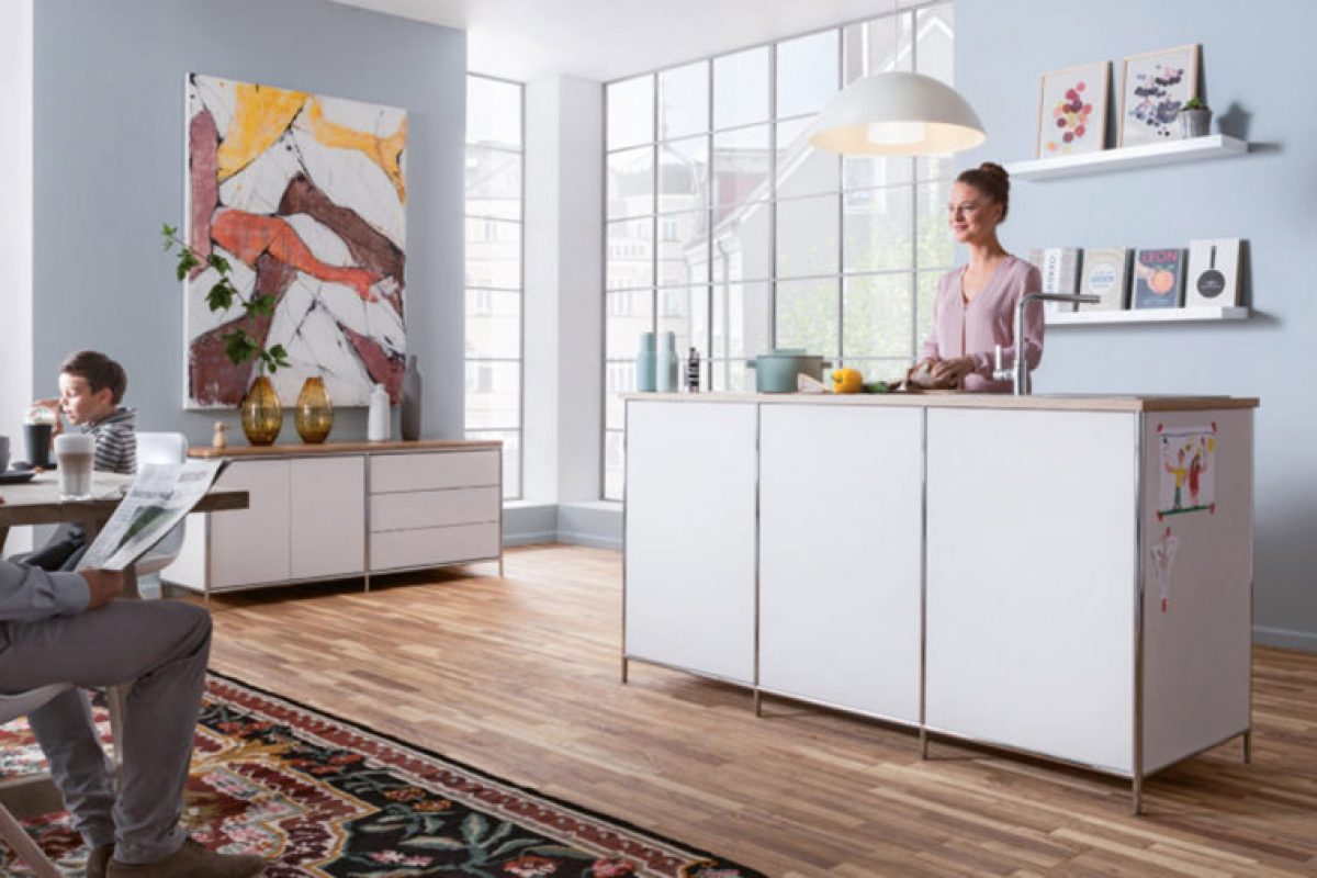 New versatile furniture range by Stengel Steel Concept. The best adapted mini kitchens