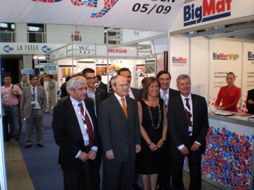 El presidente Montilla fue una de las autoridades presentes en el primer BigMat Day