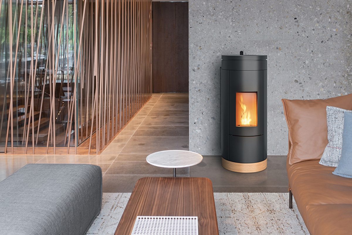 The Wall stove by Patricia Urquiola for MCZ: An architectural element with a focus on environmental sustainability