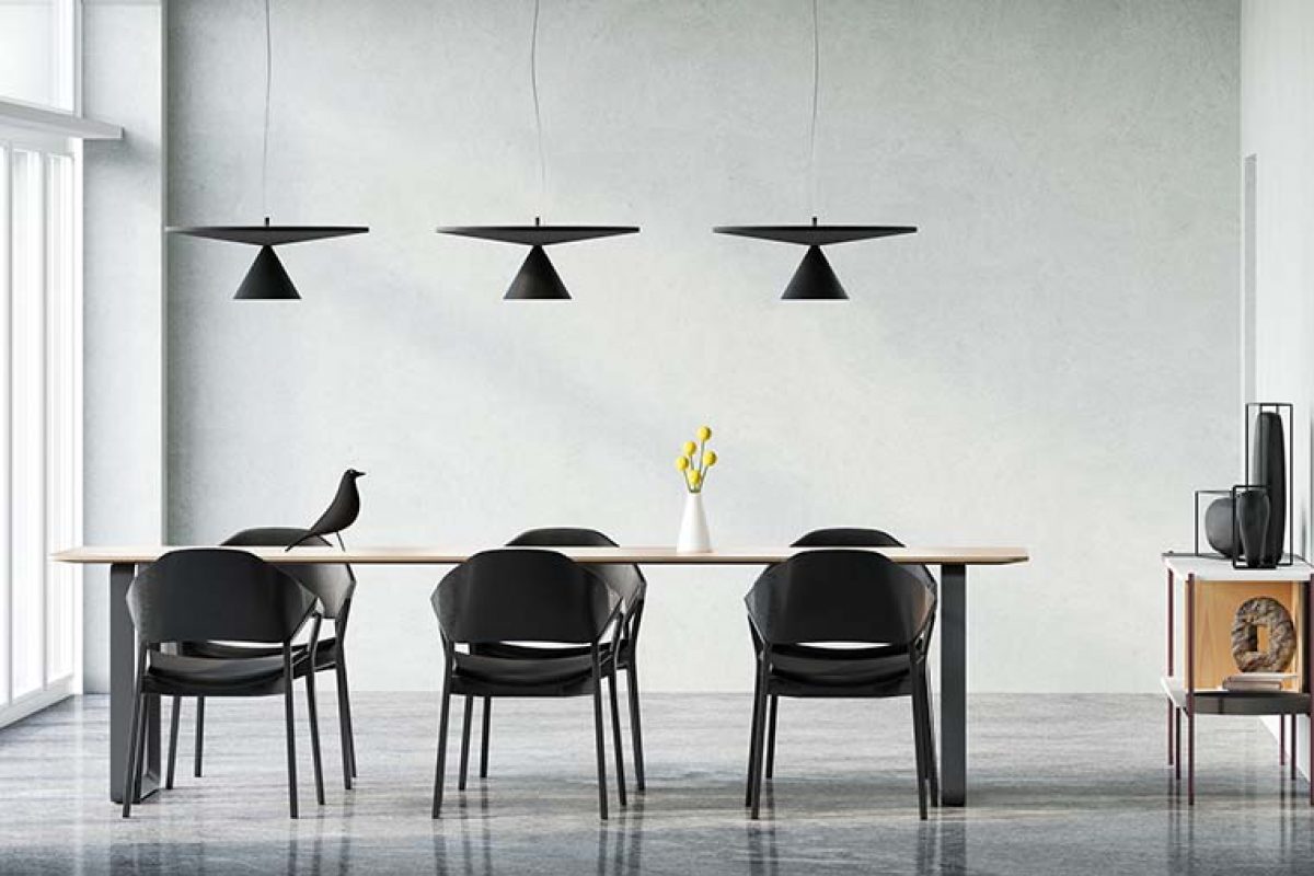 BMB Progetti designed Peggy, the comfort acoustic lamp by Modo Luce
