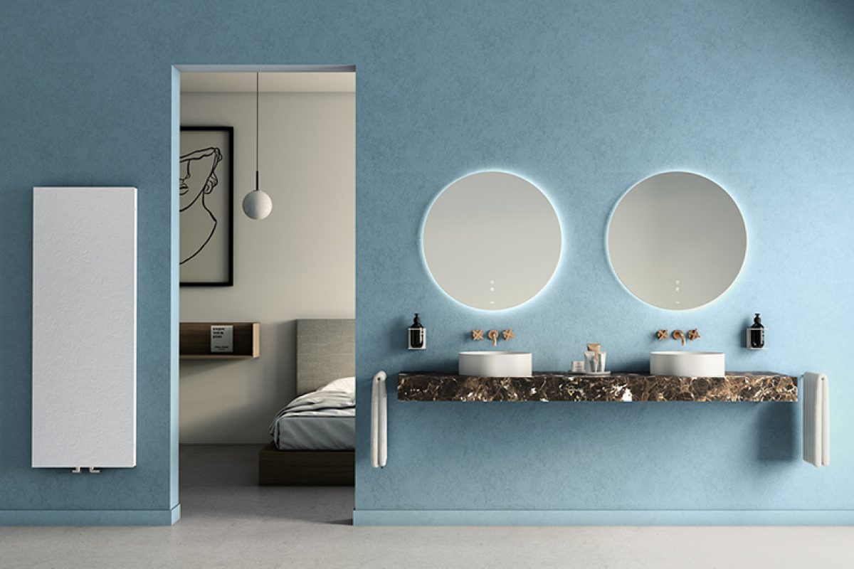 Fiora presents its Bathroom trends at Cersaie 2019: combination of materials and block colour