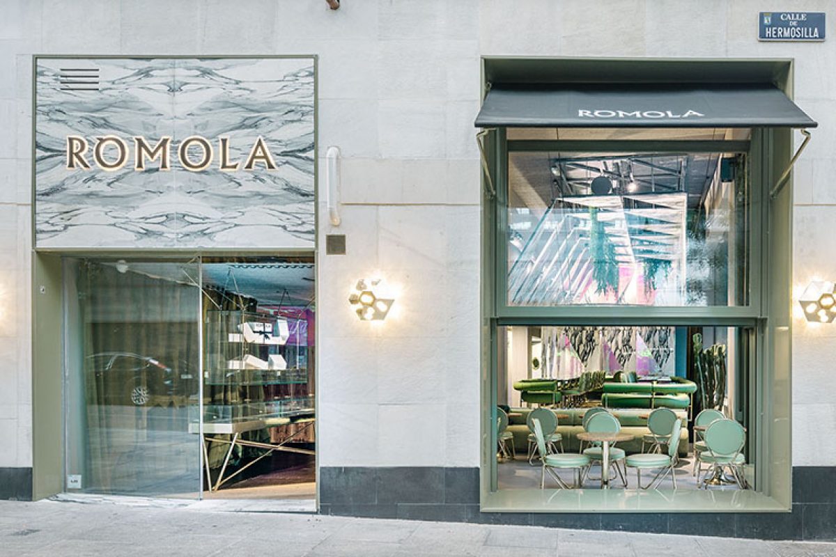 Rmola Restaurant, a marble-made tent in the galaxy designed by Andrs Jaque / Office for Political Innovation