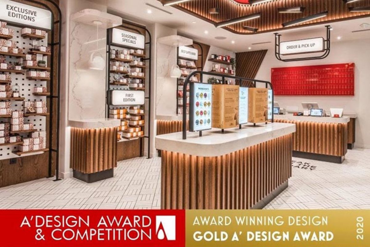 Unique Store Fixtures wins International Design Award Gold for new KitKat Chocolatory at Yorkdale Shopping Center