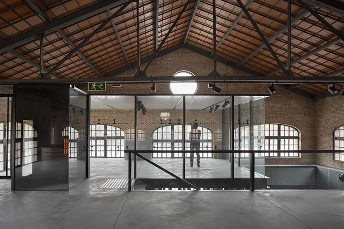 New Cultural Hall in a former locomotive shed in Valencia's Central Park (Spain), by Contell Martinez Arquitectos